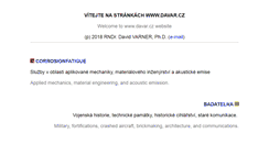 Desktop Screenshot of davar.cz